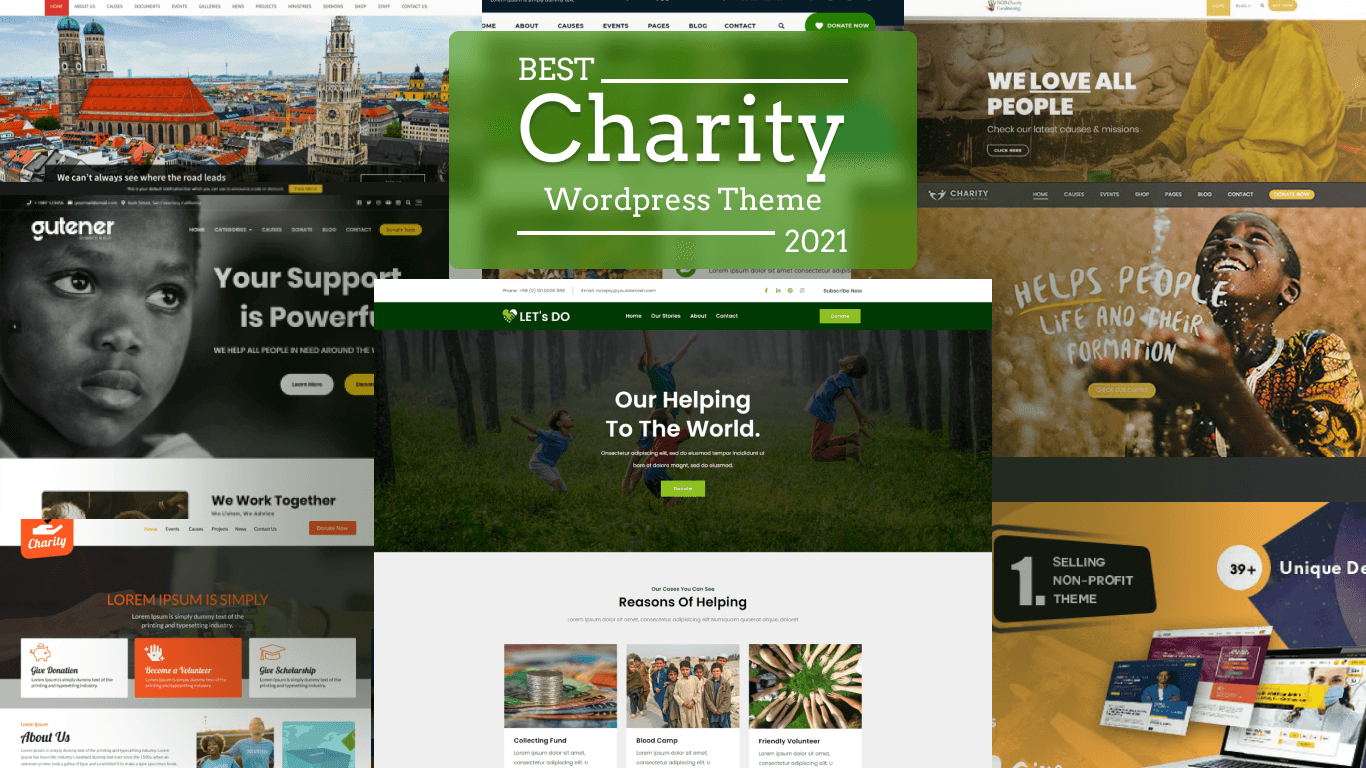 10 Best Charity WordPress Themes For Charity Websites